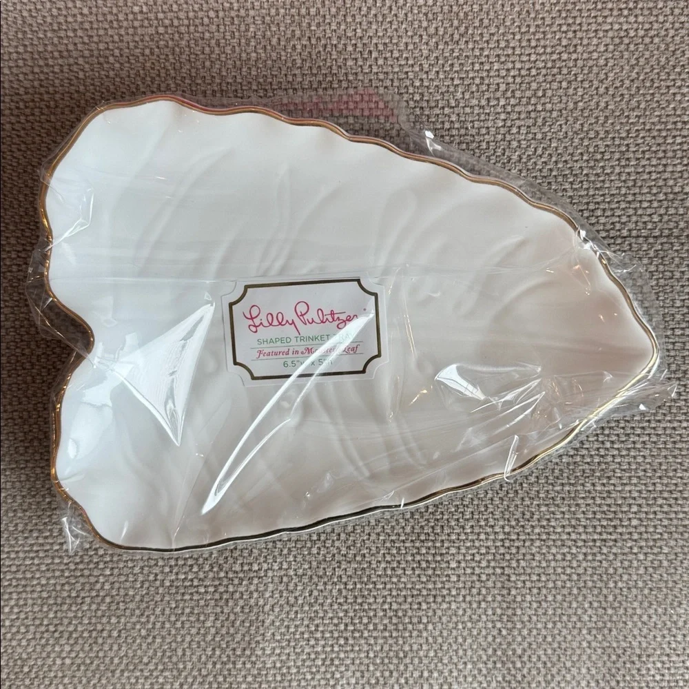 Lilly Pulitzer Leaf Trinket Dish